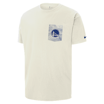 Golden State Warriors Courtside Men's Nike NBA Max90 T-Shirt. Nike.com